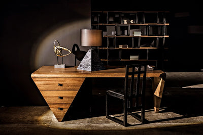 product image for tetramo desk in dark walnut design by noir 11 88