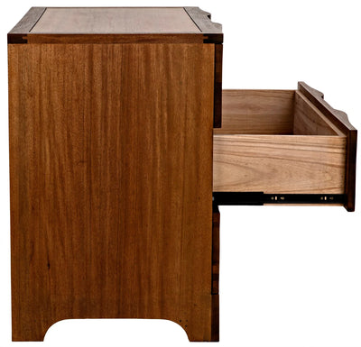 product image for claudie chest in dark walnut design by noir 5 12