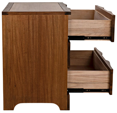 product image for claudie chest in dark walnut design by noir 4 2
