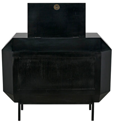 product image for rhiana dresser in hand rubbed black design by noir 9 35