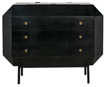 product image for rhiana dresser in hand rubbed black design by noir 2 44