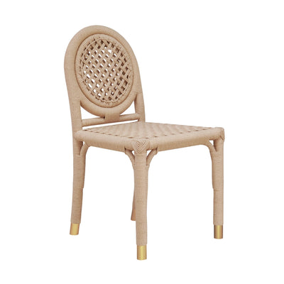product image of Rattan Wrapped Dining Chair By Bd Studio Ii Gentry 1 592