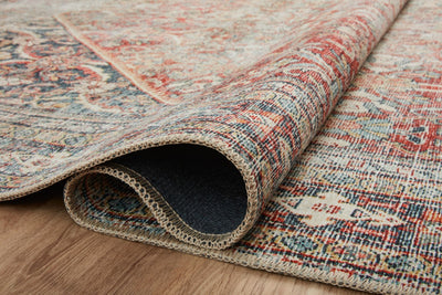product image for Georgie Red Navy Rug By Amber Lewis X Loloi Georger 01Renva0E0 5 1