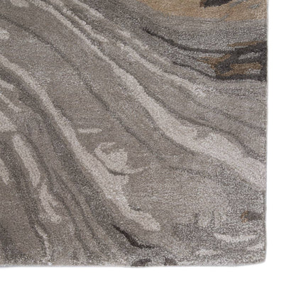 product image for Atha Abstract Rug in Pumice Stone & Tan 36