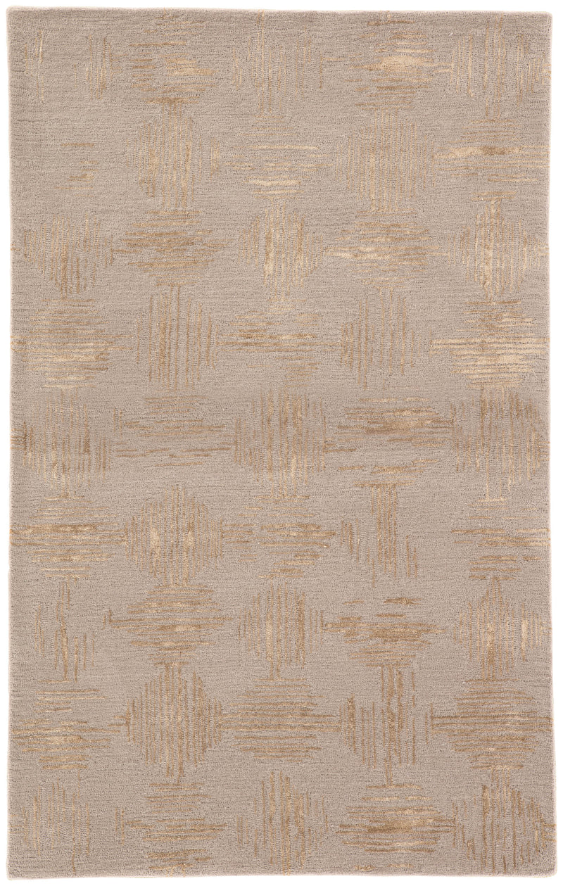 media image for banister geometric rug in vintage khaki apple cinnamon design by jaipur 1 243