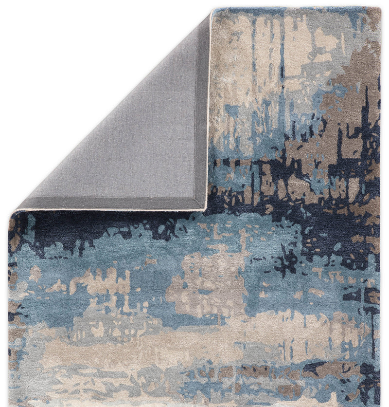 media image for benna abstract rug in desert taupe orion blue design by jaipur 3 296