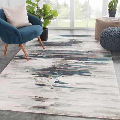 product image for ryenn abstract rug in gray morn dove design by jaipur 5 18
