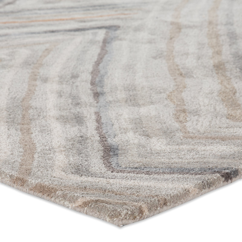 media image for Sadie Chevron Rug in Feather Gray & Tannin design by Jaipur Living 220