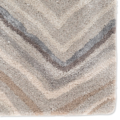 product image for Sadie Chevron Rug in Feather Gray & Tannin design by Jaipur Living 91