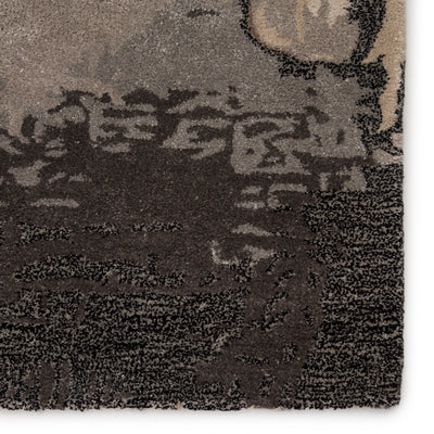 product image for Juna Handmade Abstract Black/ Taupe Rug by Jaipur Living 7