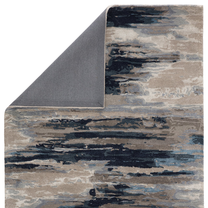 media image for Ryenn Handmade Abstract Dark Blue/ Gray Rug by Jaipur Living 240