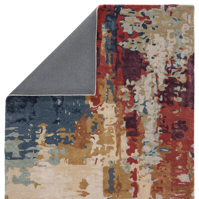product image for Matcha Handmade Abstract Multicolor/ Red Rug by Jaipur Living 47