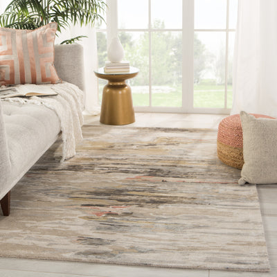 product image for Ryenn Handmade Abstract Taupe/ Blush Rug by Jaipur Living 87