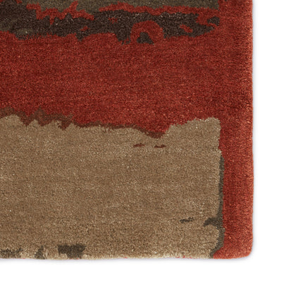 product image for Genesis Juna Hand Tufted Red & Brown Rug 4 62