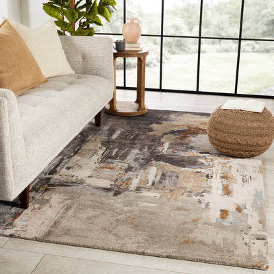 product image for Genesis Luella Hand Tufted Brown & Gray Rug 5 93