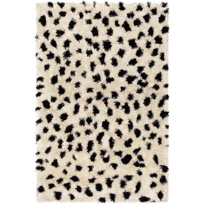 product image of Gibraltar GIB-2304 Hand Tufted Rug in Cream & Black by Surya 593