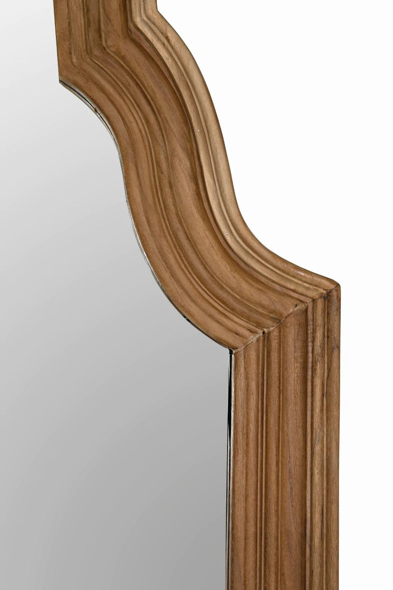 media image for teak floor mirror in reclaimed teak design by noir 3 253