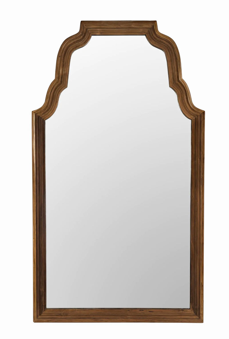 media image for teak floor mirror in reclaimed teak design by noir 1 237