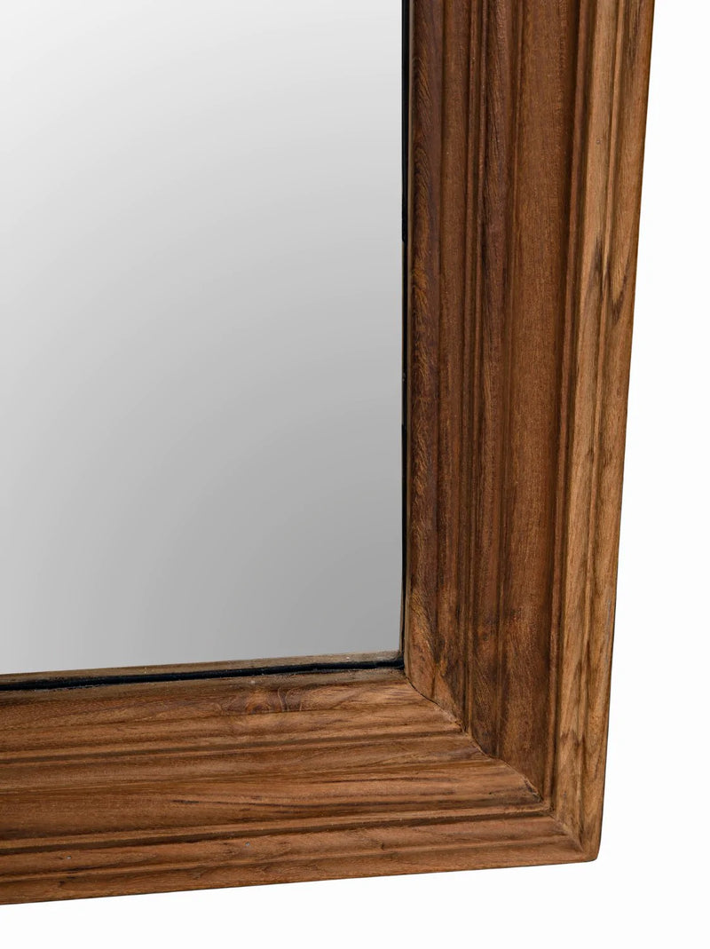 media image for teak floor mirror in reclaimed teak design by noir 5 221
