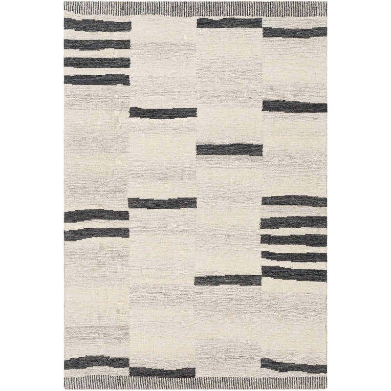 media image for Granada GND-2330 Hand Tufted Rug in Beige & Charcoal by Surya 232