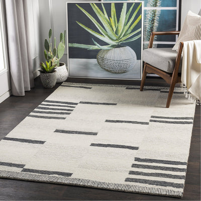 product image for Granada GND-2330 Hand Tufted Rug in Beige & Charcoal by Surya 75