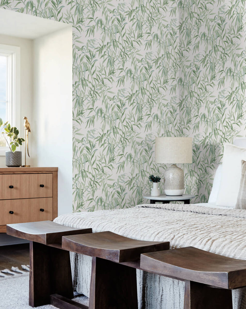 media image for Willow Grove Forest Wallpaper from the Greenhouse Collection by York Wallcoverings 246