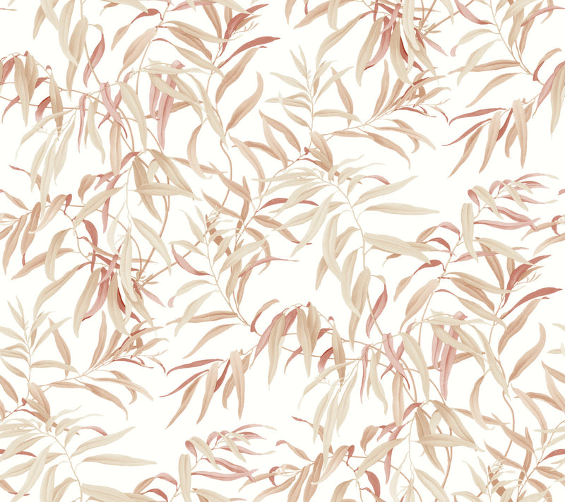 media image for Willow Grove Clay Wallpaper from the Greenhouse Collection by York Wallcoverings 272