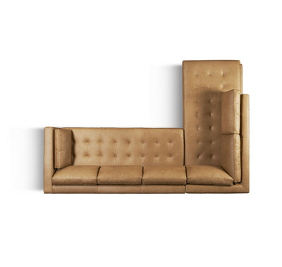 product image for Goldenrod Arm Left Sectional 33