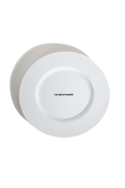 product image of set of 5 full of myyself flat plates by felicie aussi 5asspful 1 584