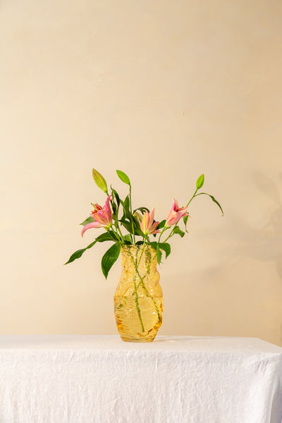 product image for amber organic shaped vase 2 54