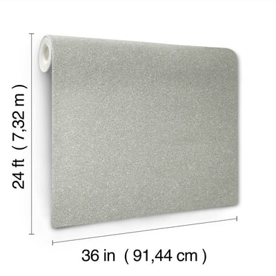 product image for Terra Mica Wallpaper in Silver 48