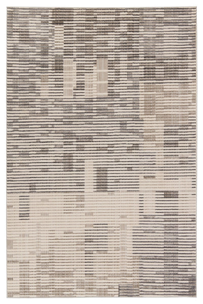 product image of gravity striped gray cream rug by jaipur living rug155183 1 599
