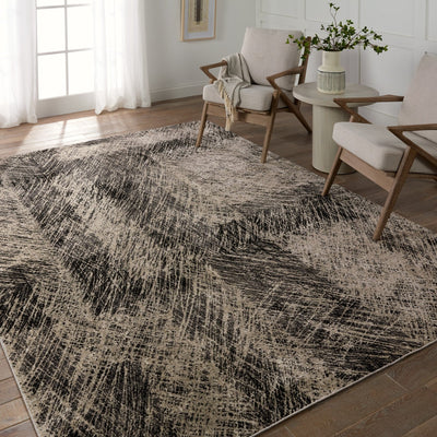 product image for dairon abstract black taupe rug by jaipur living rug155198 5 1