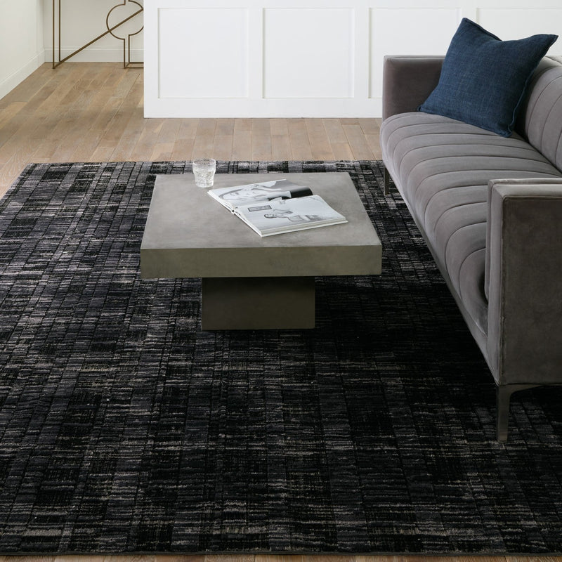 media image for carbon geometric gray black rug by jaipur living rug155203 8 258