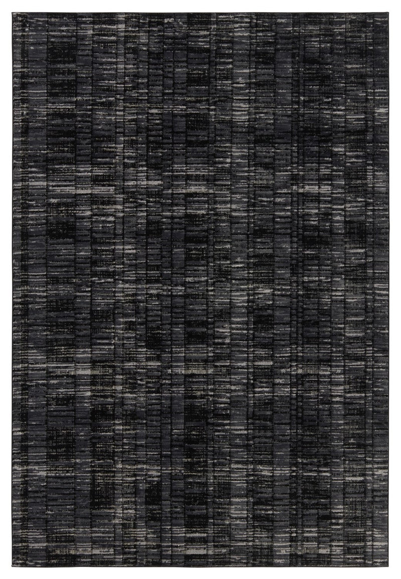 media image for carbon geometric gray black rug by jaipur living rug155203 1 296