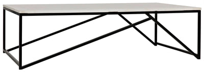 product image for molimo coffee table w black metal design by noir 1 18