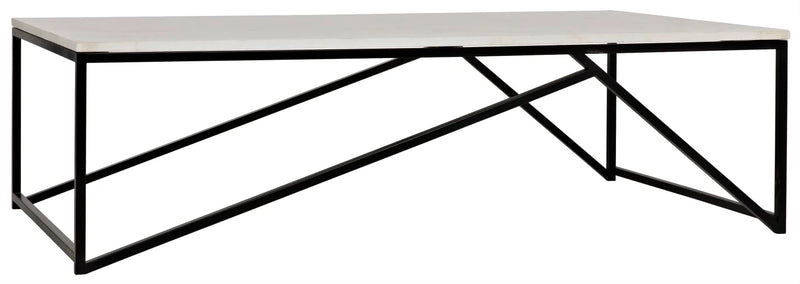 media image for molimo coffee table w black metal design by noir 1 21