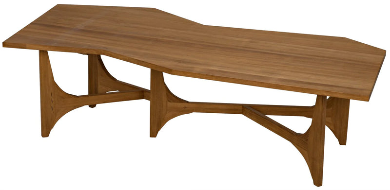media image for fenton coffee table in gold teak design by noir 2 248