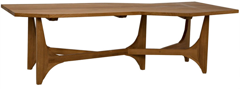 media image for fenton coffee table in gold teak design by noir 1 262
