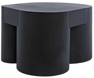 product image for bain coffee table in black metal design by noir 1 39