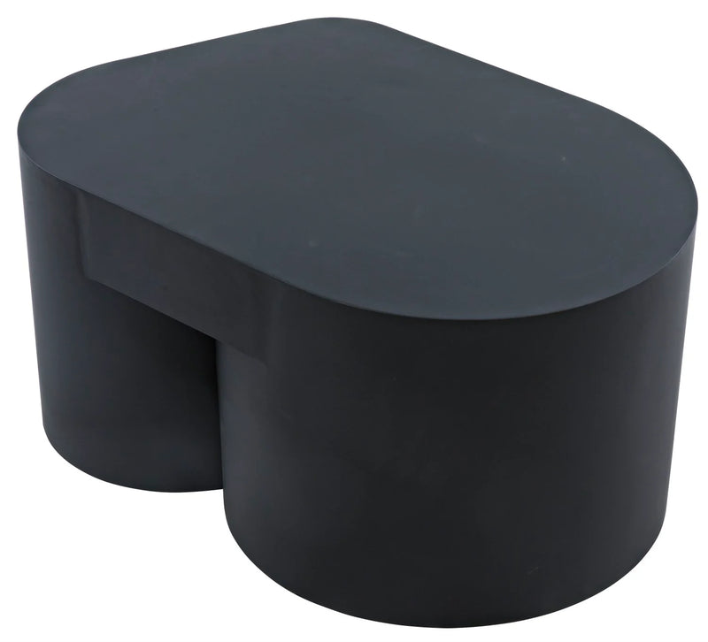 media image for bain coffee table in black metal design by noir 3 213