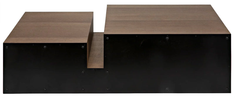 media image for nido coffee table in black metal design by noir 1 269