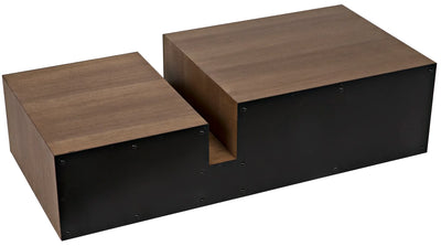 product image for nido coffee table in black metal design by noir 4 40