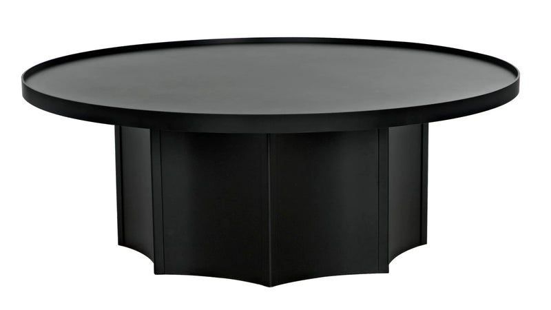 media image for rome coffee table in black metal design by noir 1 266