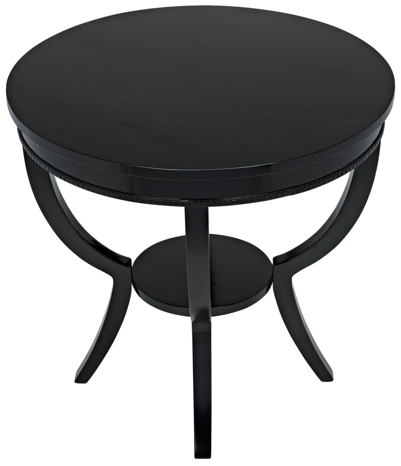 media image for scheffield round end table in various colors design by noir 10 28