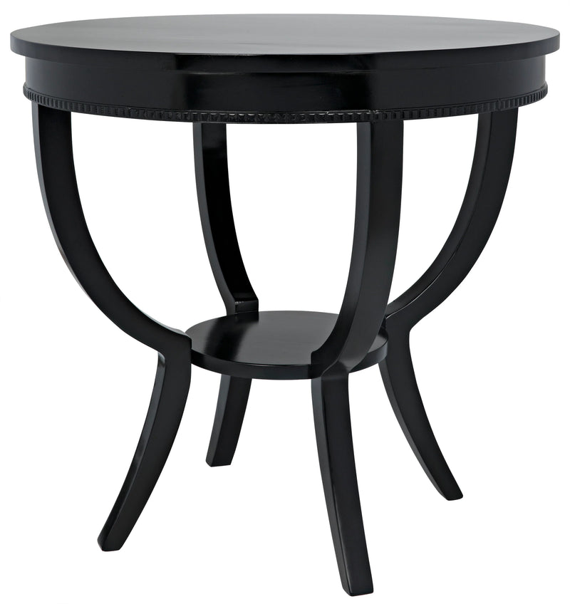 media image for scheffield round end table in various colors design by noir 12 295