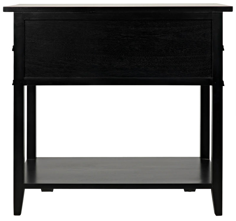 media image for colonial 2 drawer side table in various colors design by noir 4 293