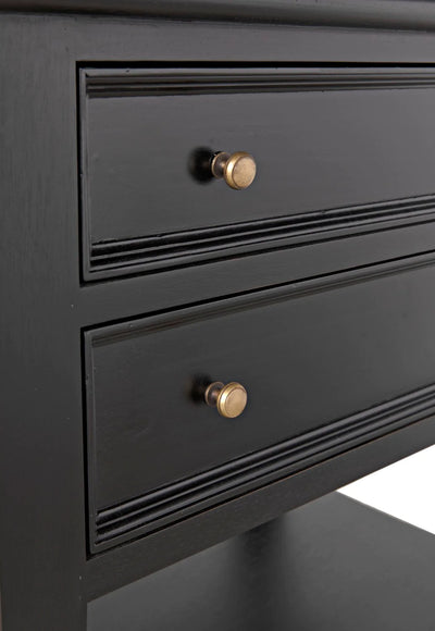 product image for oxford 2 drawer side table in various colors design by noir 18 54
