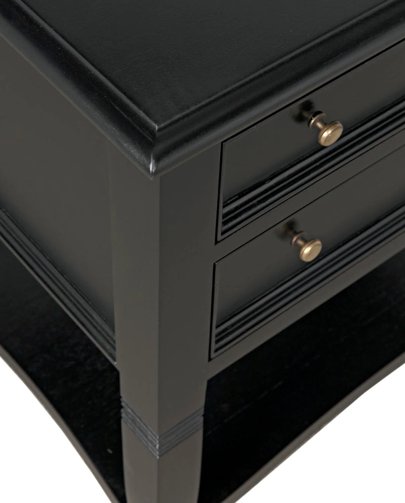 media image for oxford 2 drawer side table in various colors design by noir 19 250