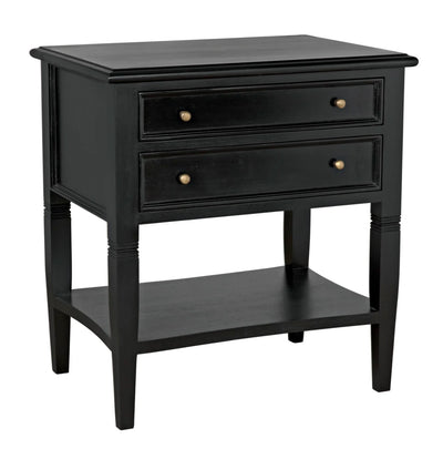 product image for oxford 2 drawer side table in various colors design by noir 12 40
